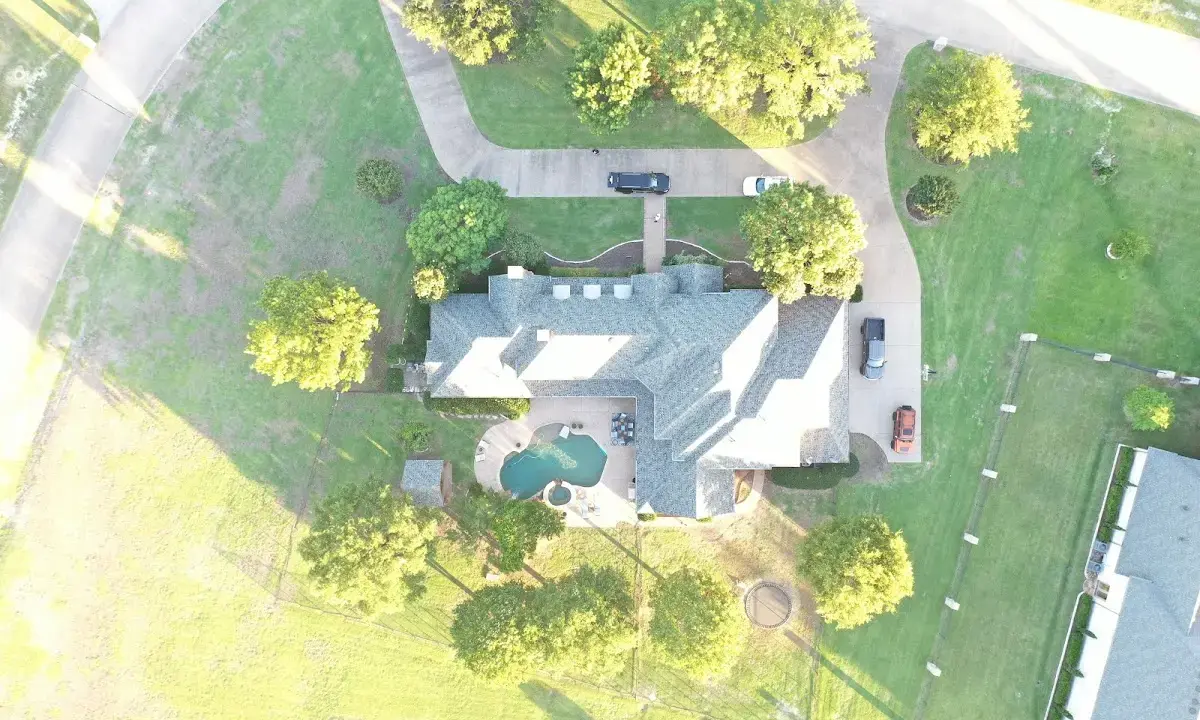 New shingle roof installation on a home in Grenada